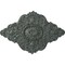 Ekena Millwork Ashford Ceiling Medallion, Hand-Painted Athenian Green Crackle, 42 3/4"W x 28 7/8"H x 1"P CM42X28ASAGC - alternate 1